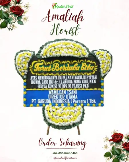 Papan Bunga Duka Outdoor Wedding Bsd
